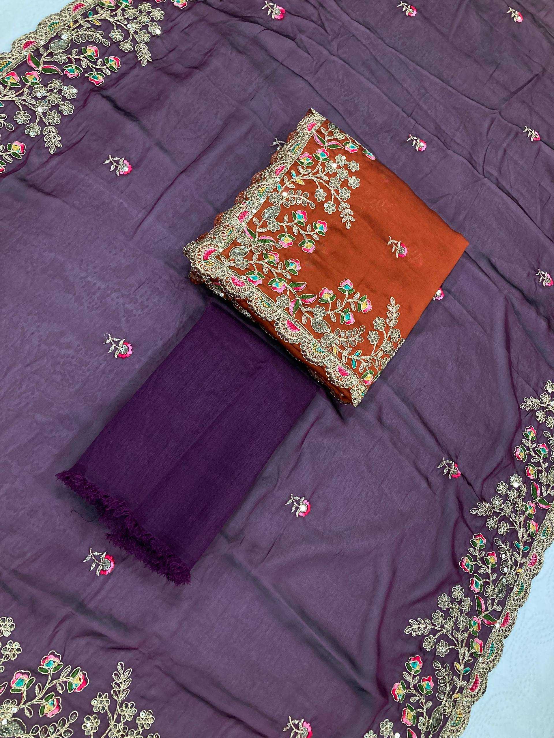 Rangoli Silk Embroidered Sarees